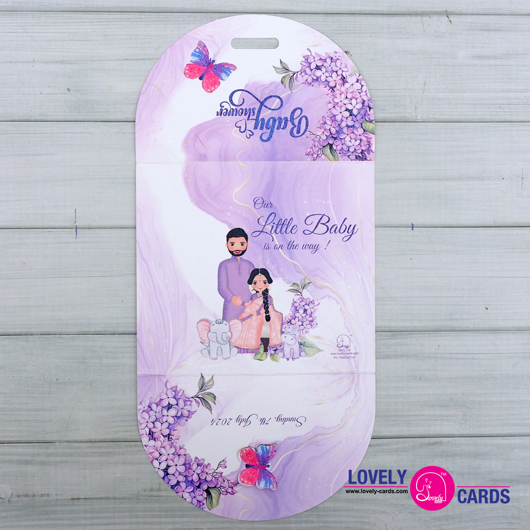 Personalized Baby Shower Invite-023 — view 3