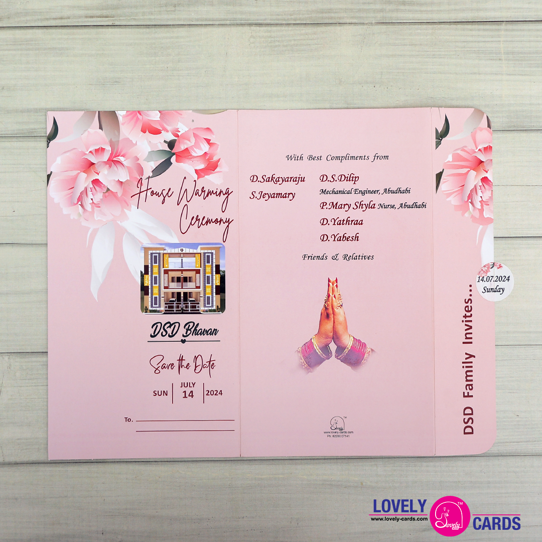 Personalized House Warming Invite-035 โ view 3