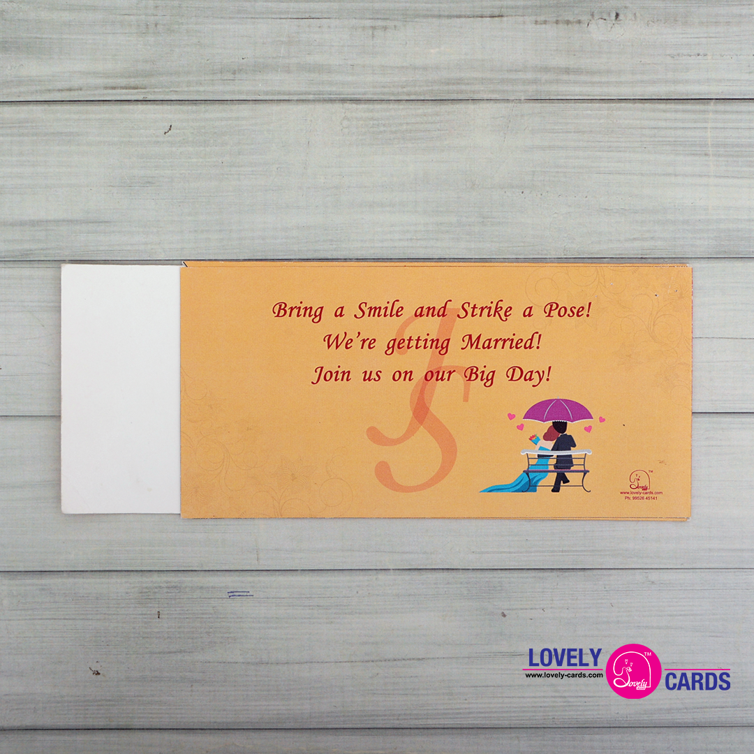 Personalized Wedding Invite-299 โ view 3