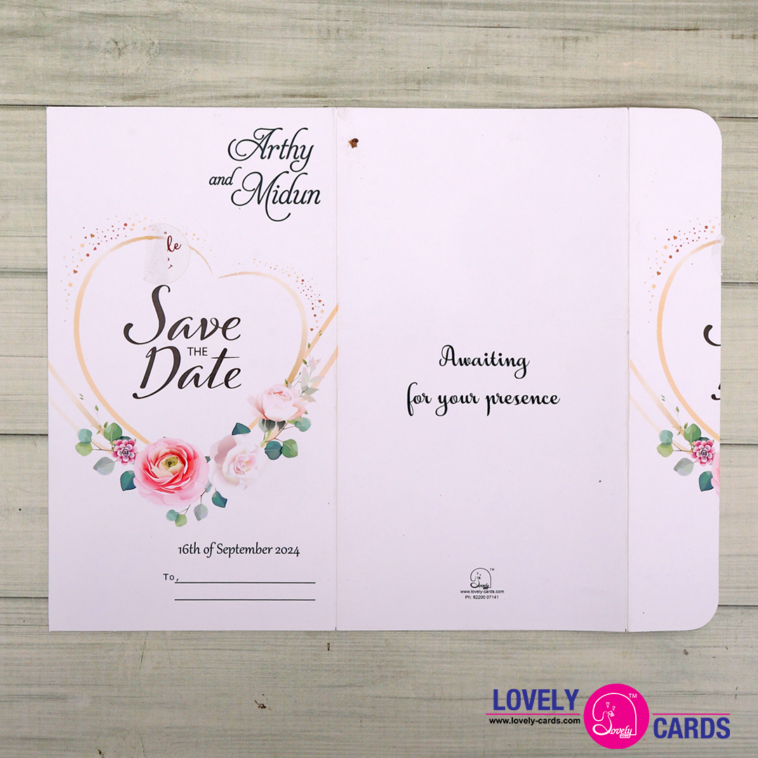 Personalized Wedding Invite-252 โ view 3