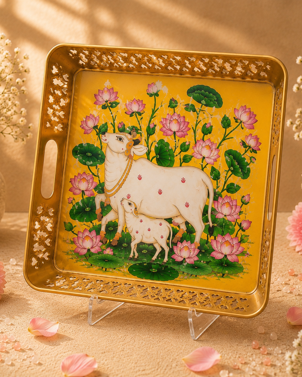 GOLDEN COW TRAY