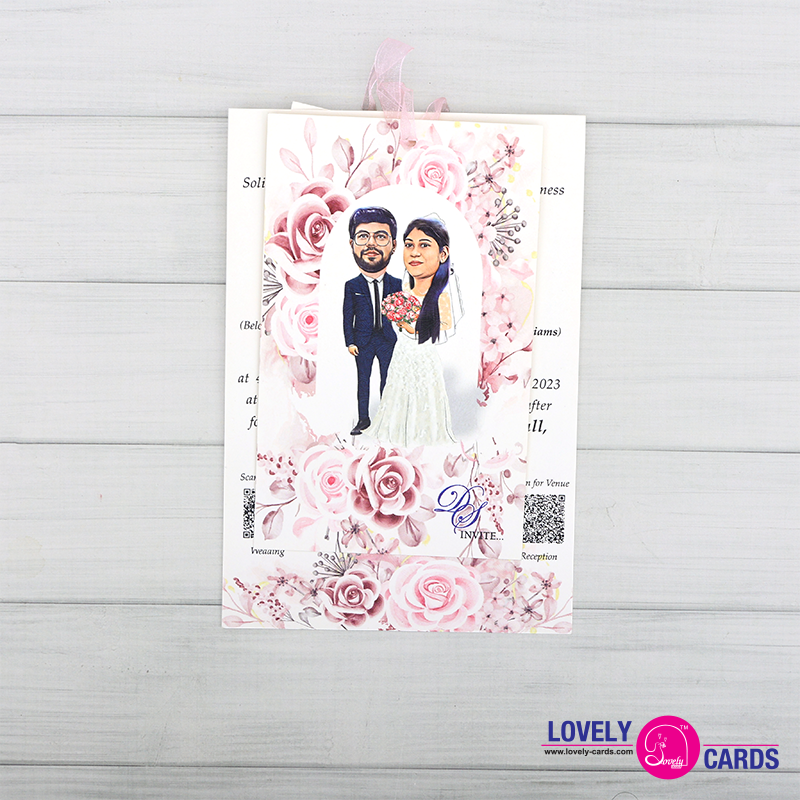 Personalized Wedding Invite-130 โ view 4