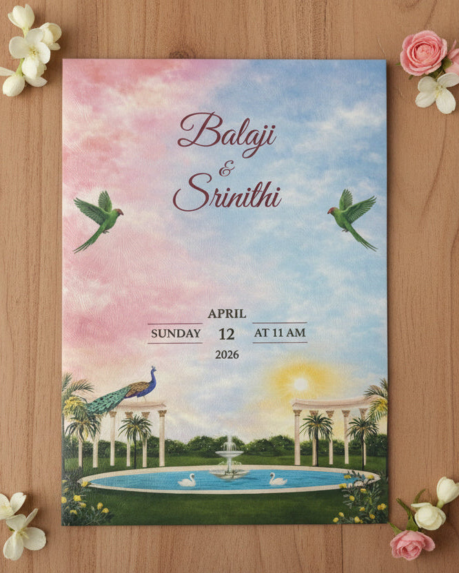 Personalized Wedding Invite-341 — view 3