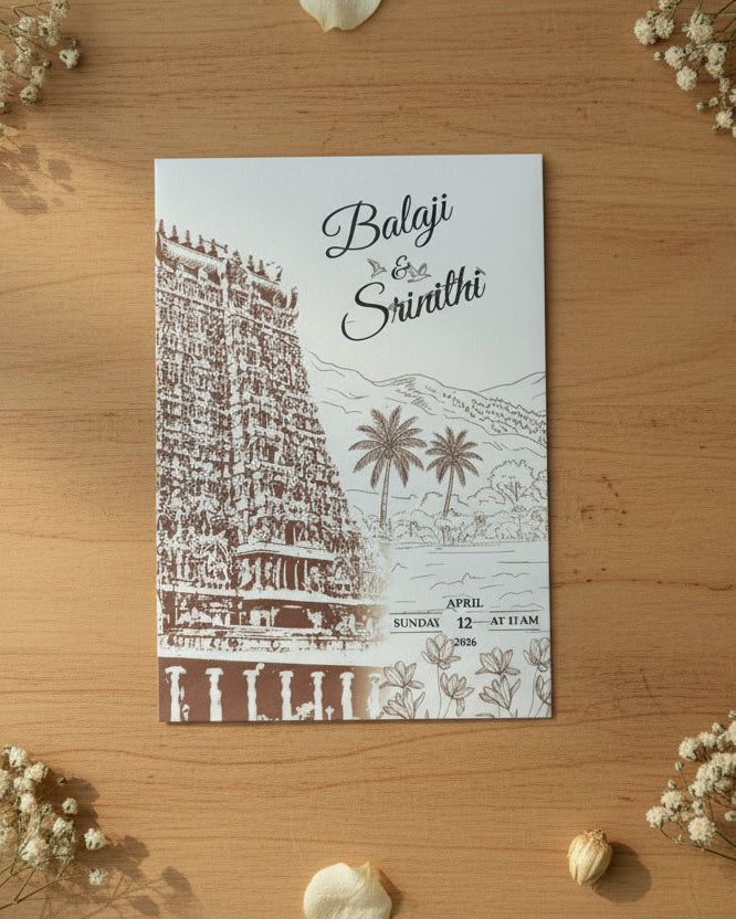 Personalized Wedding Invite-339 โ view 3