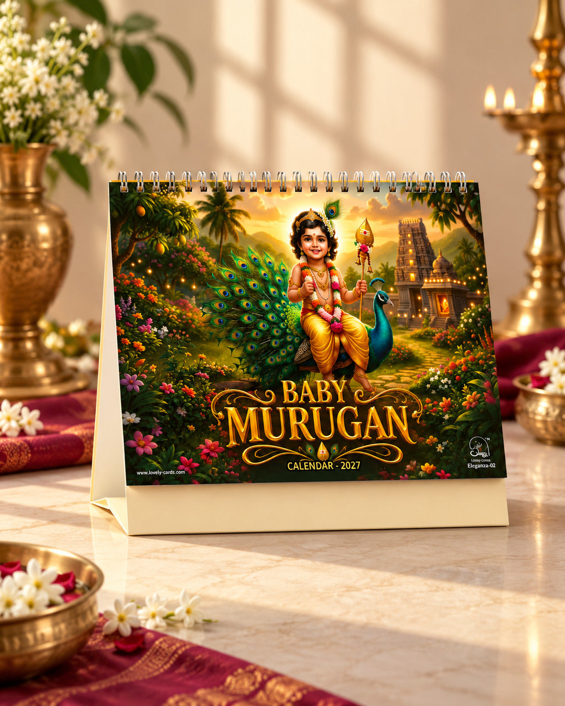 Eleganza 02 Table Calendar 2027