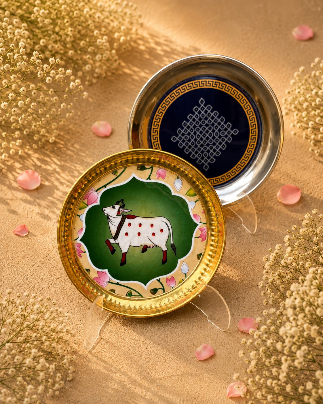 TRADITIONAL ROUND DECORATIVE PLATE