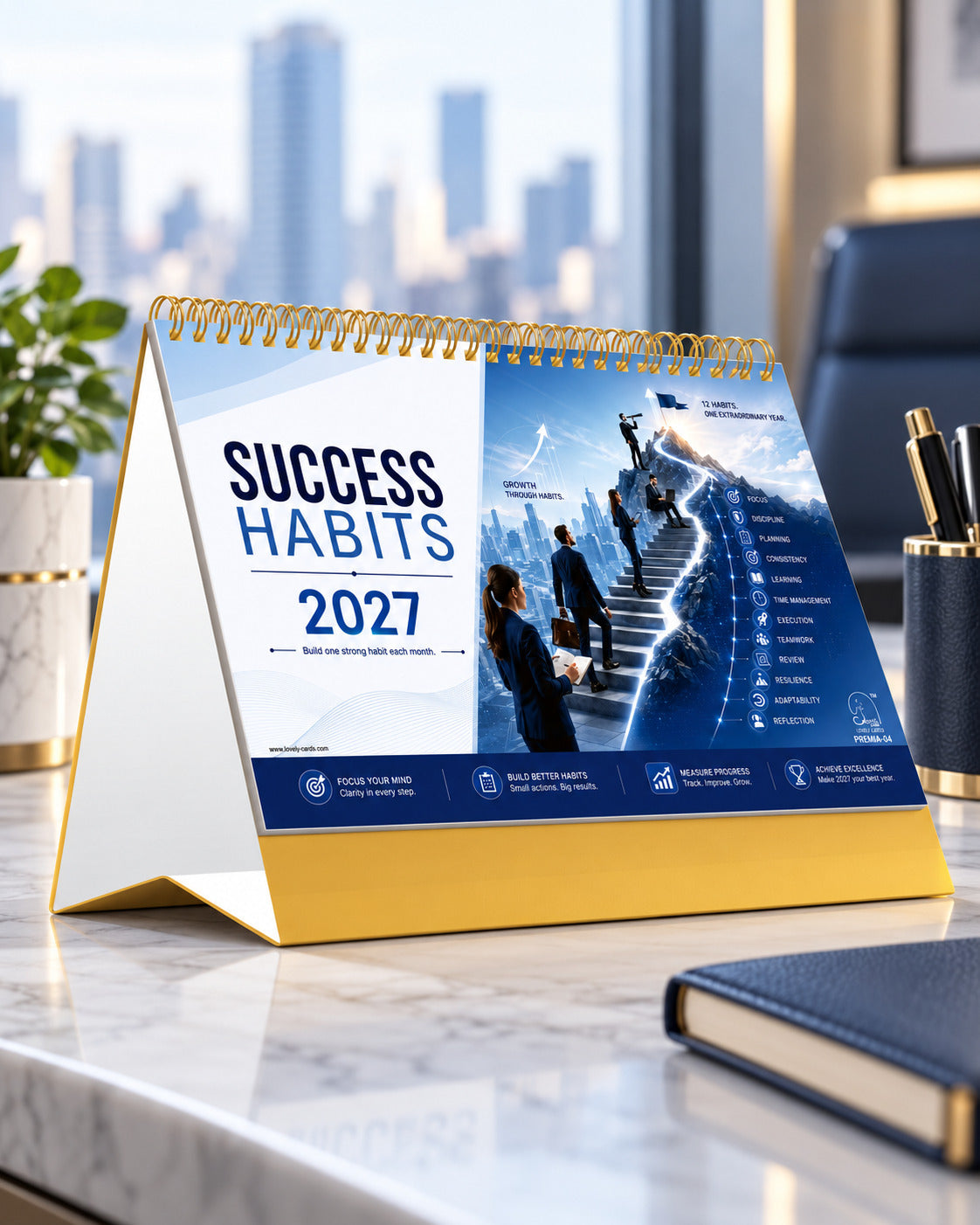 Premia 04 Table Calendar 2027