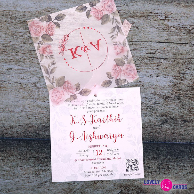 Personalized Wedding Invite-092 — view 3
