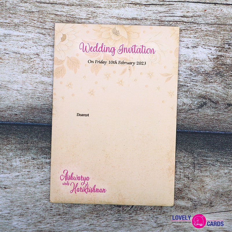 Personalized Wedding Invite-122 โ view 4