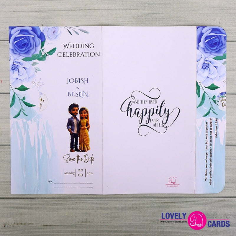 Personalized Wedding Invite-140 โ view 3