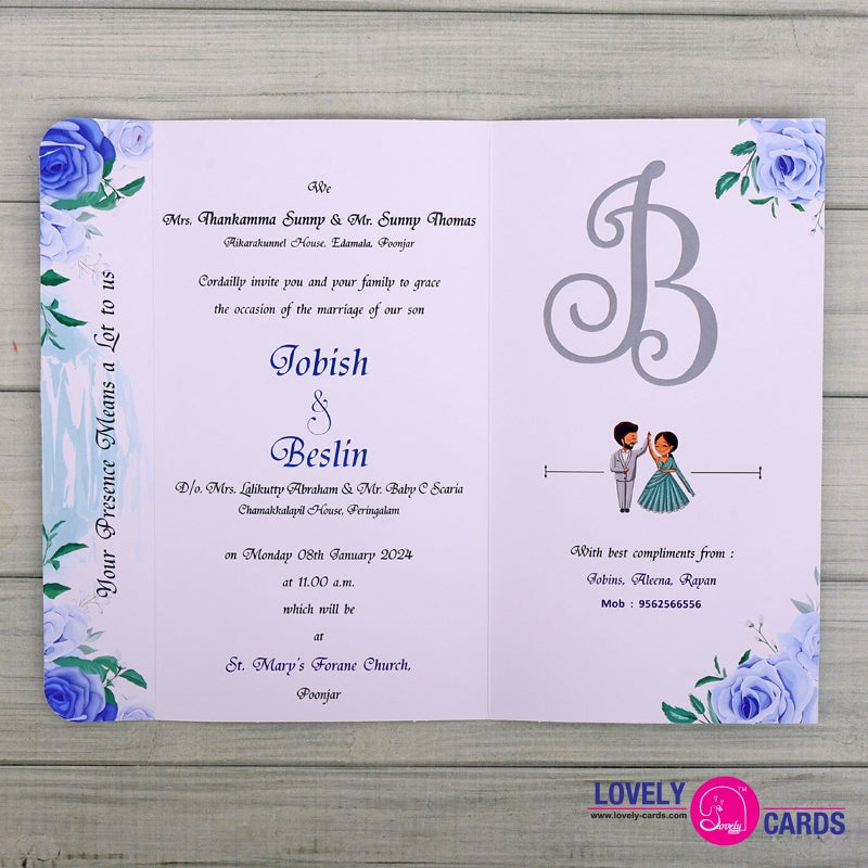 Wedding Example Of Formal Invitation Card Personalized Wedding
