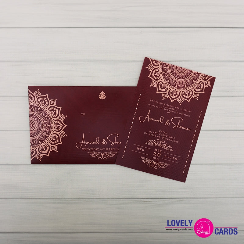 Personalized Wedding Invite-170 — view 2