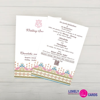 Personalized Wedding Invite-078 — view 2