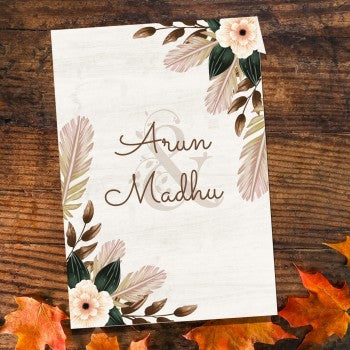 Personalized Wedding Invite-025 โ view 3