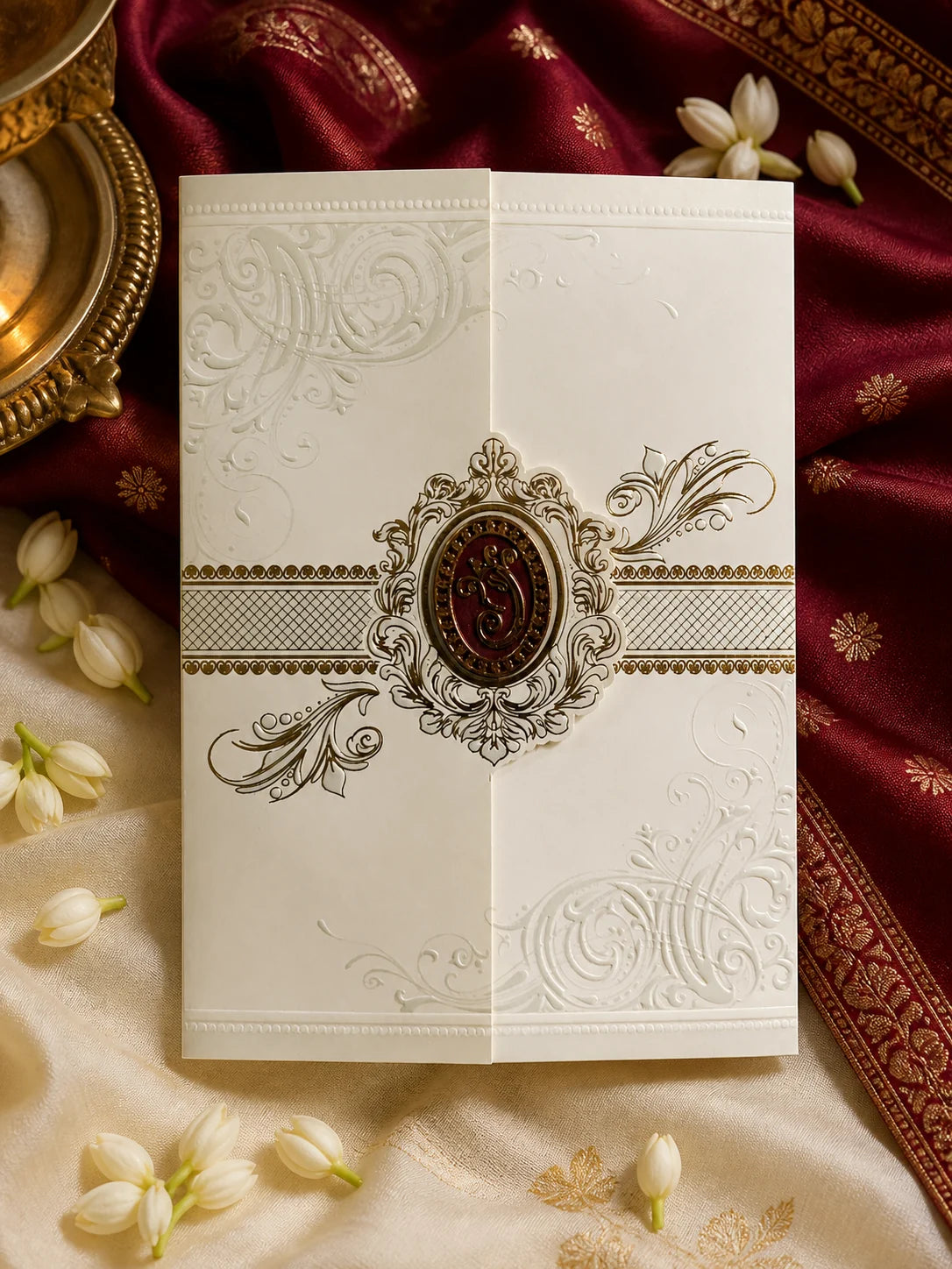 Traditional wedding invitations