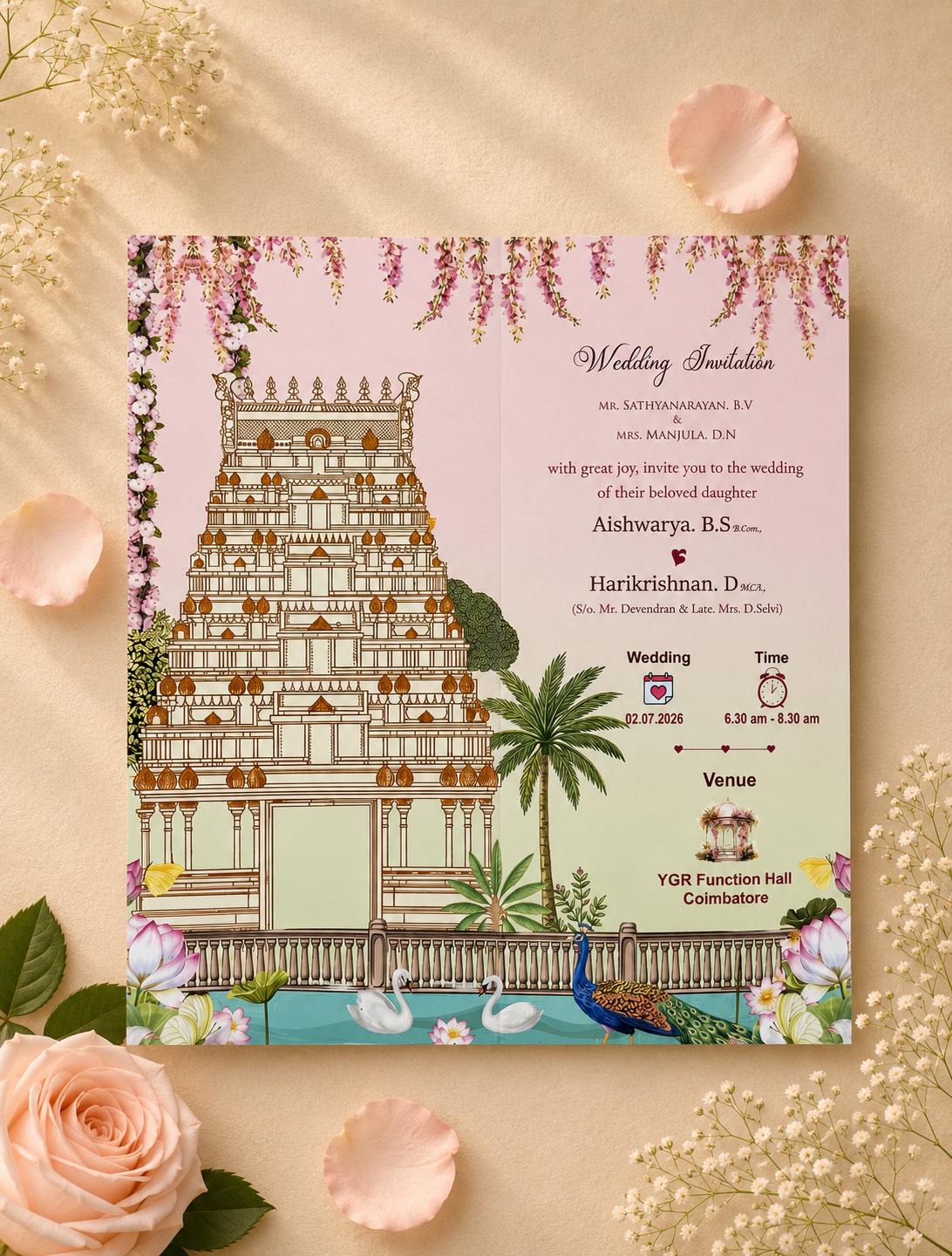 Personalized Wedding Invite-374