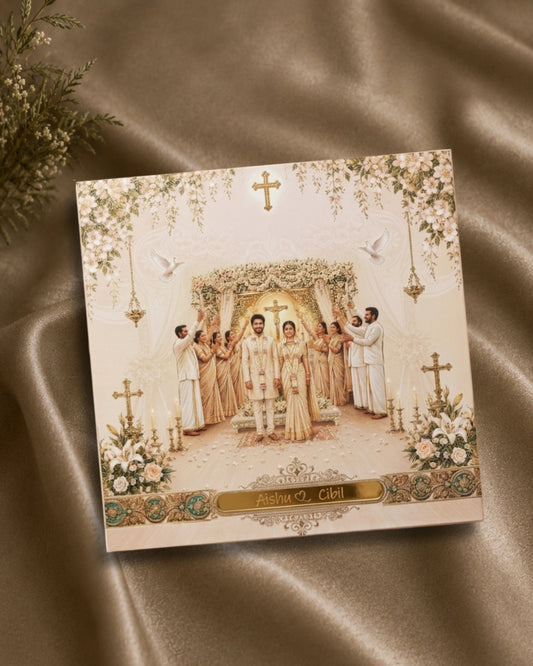 CUSTOMIZED WEDDING CARD 05