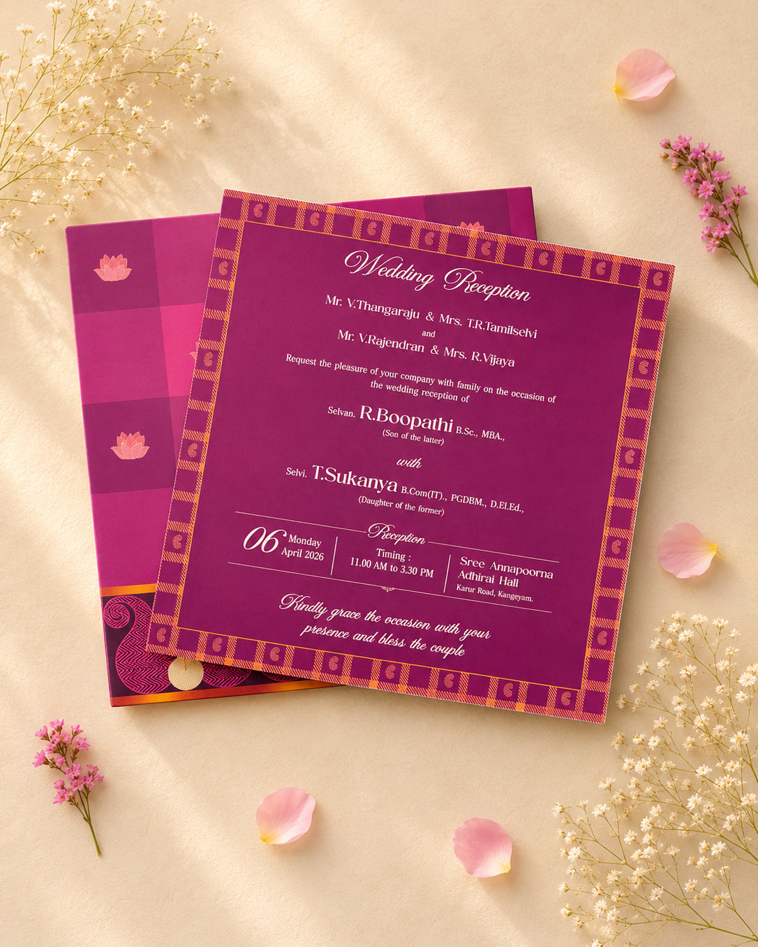 Personalized Wedding Invite-354