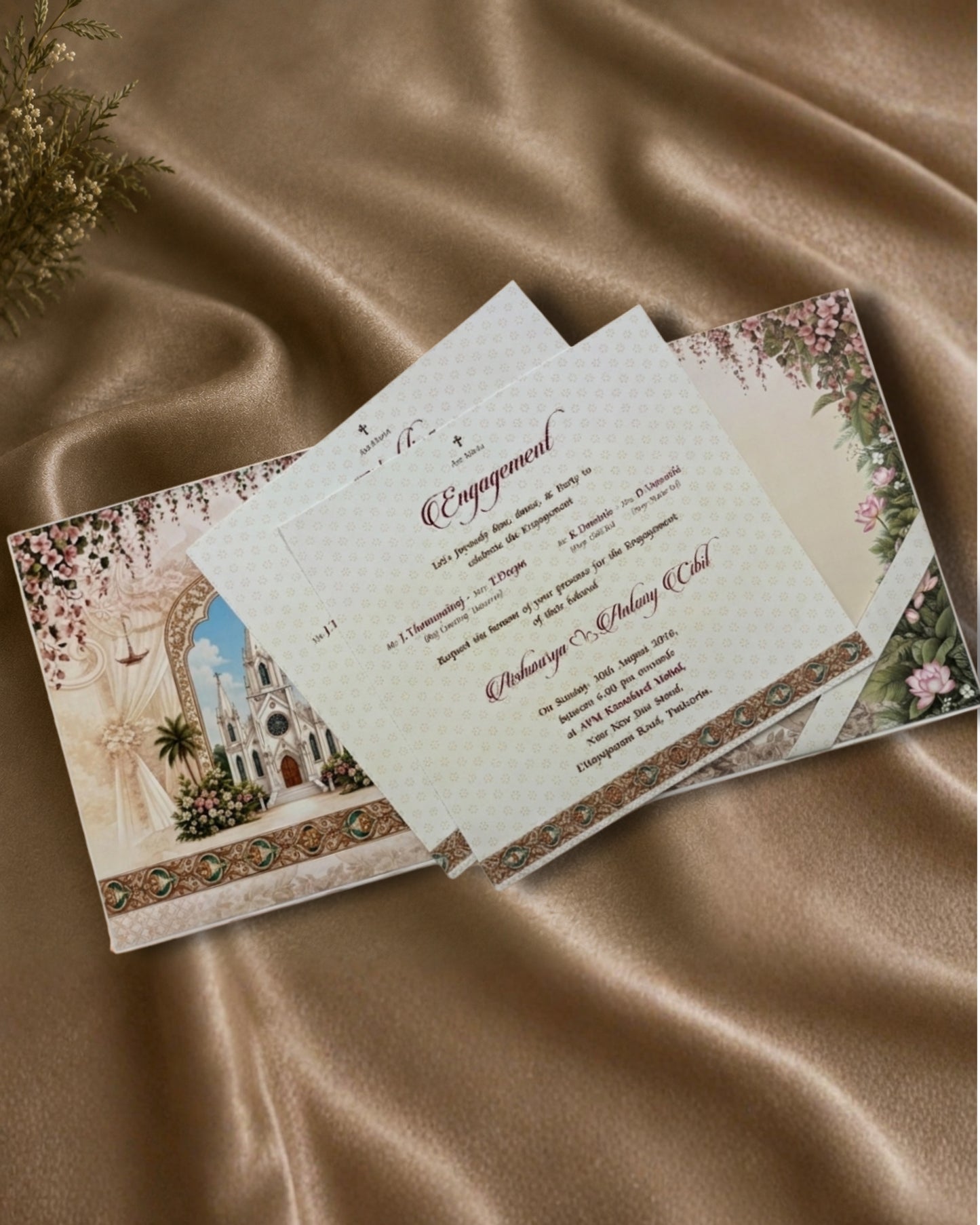 CUSTOMIZED WEDDING CARD 05