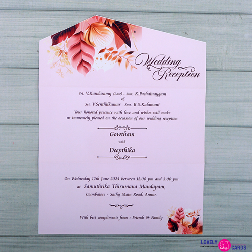 Personalized Wedding Invite-167 — view 2