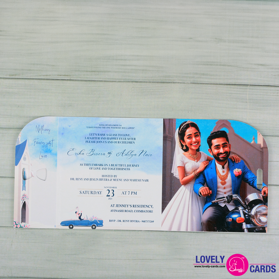Personalized Wedding Invite-268 — view 2