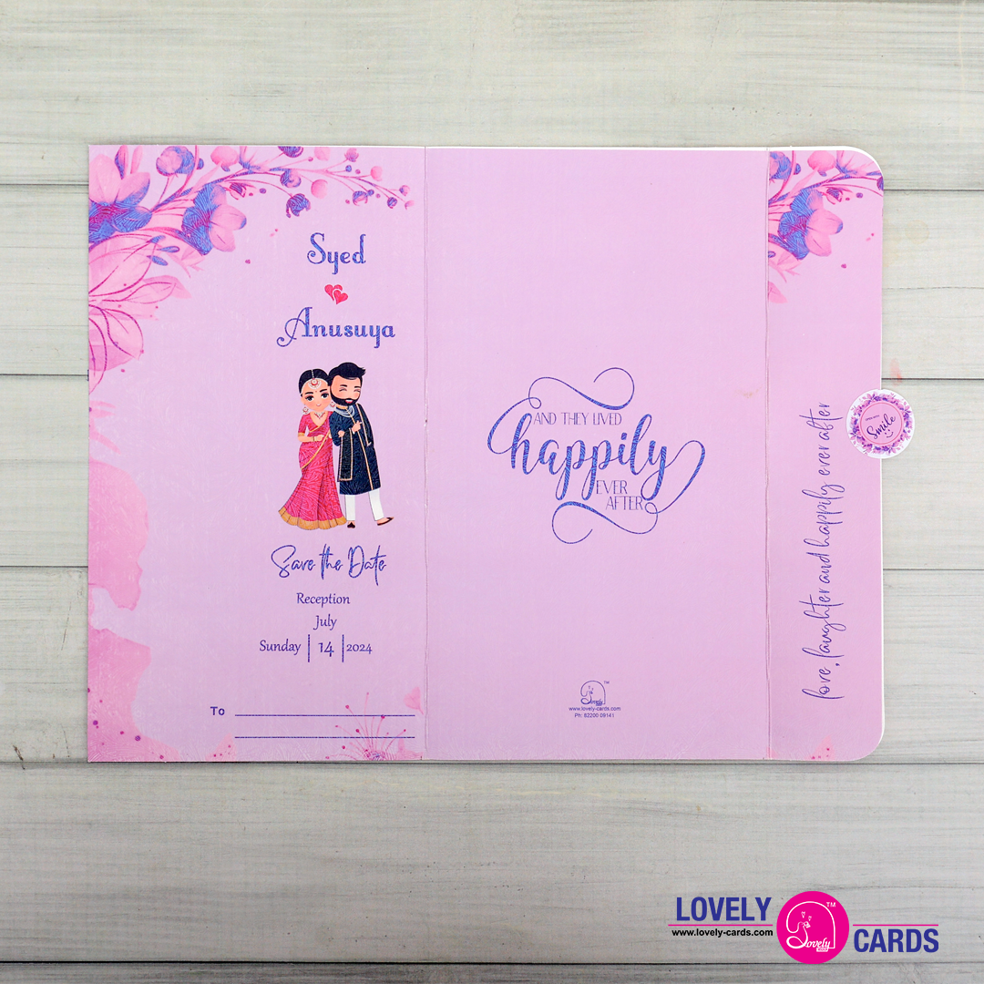 Personalized Wedding Invite-300 — view 3