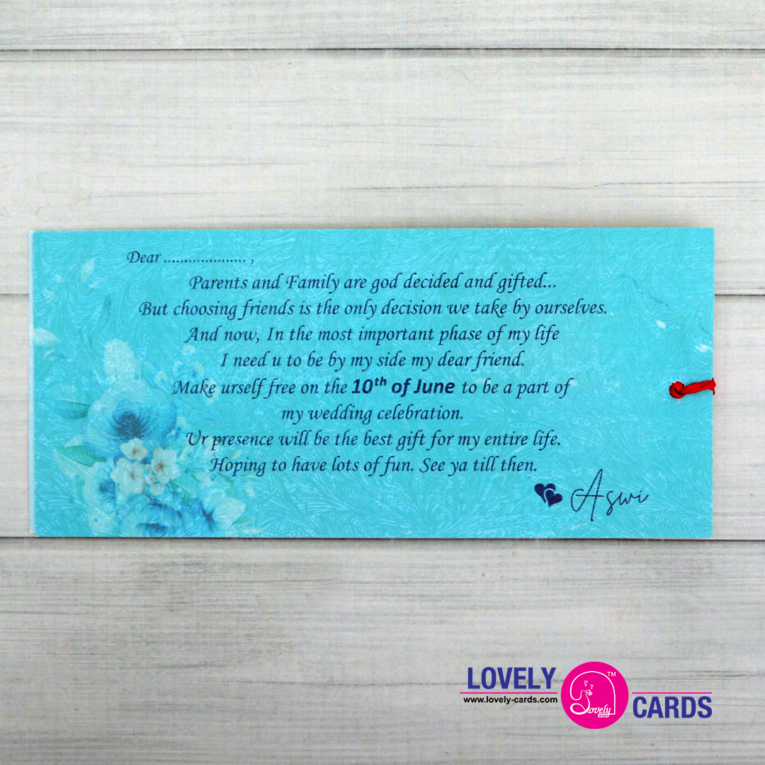 Personalized Wedding Invite-290 — view 3