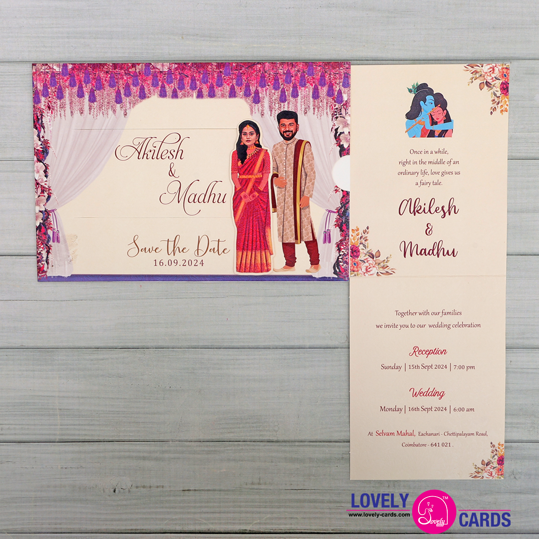 Personalized Wedding Invite-281 — view 3