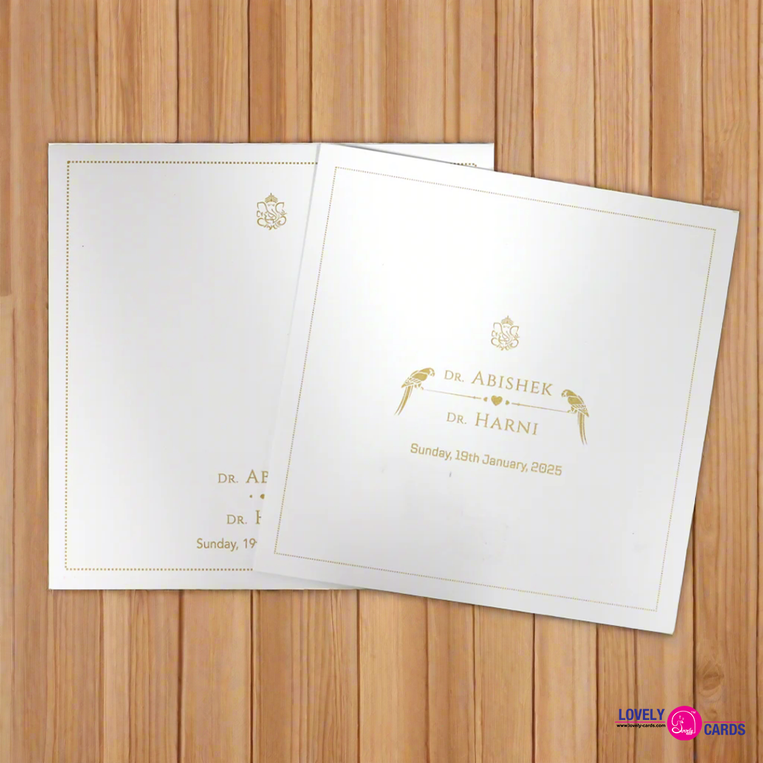 Personalized Wedding Invite-310 — view 2