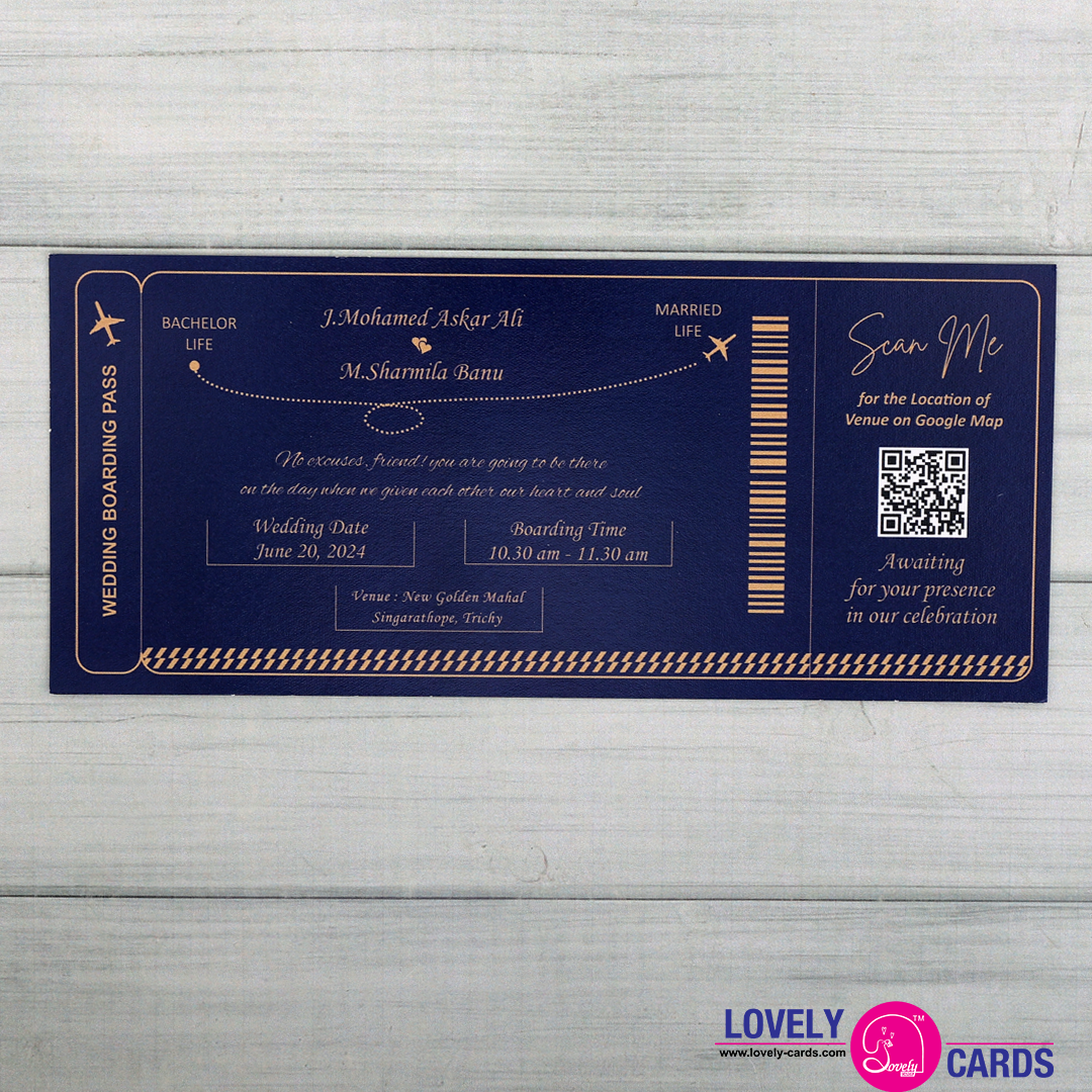 Personalized Wedding Invite-279 — view 3