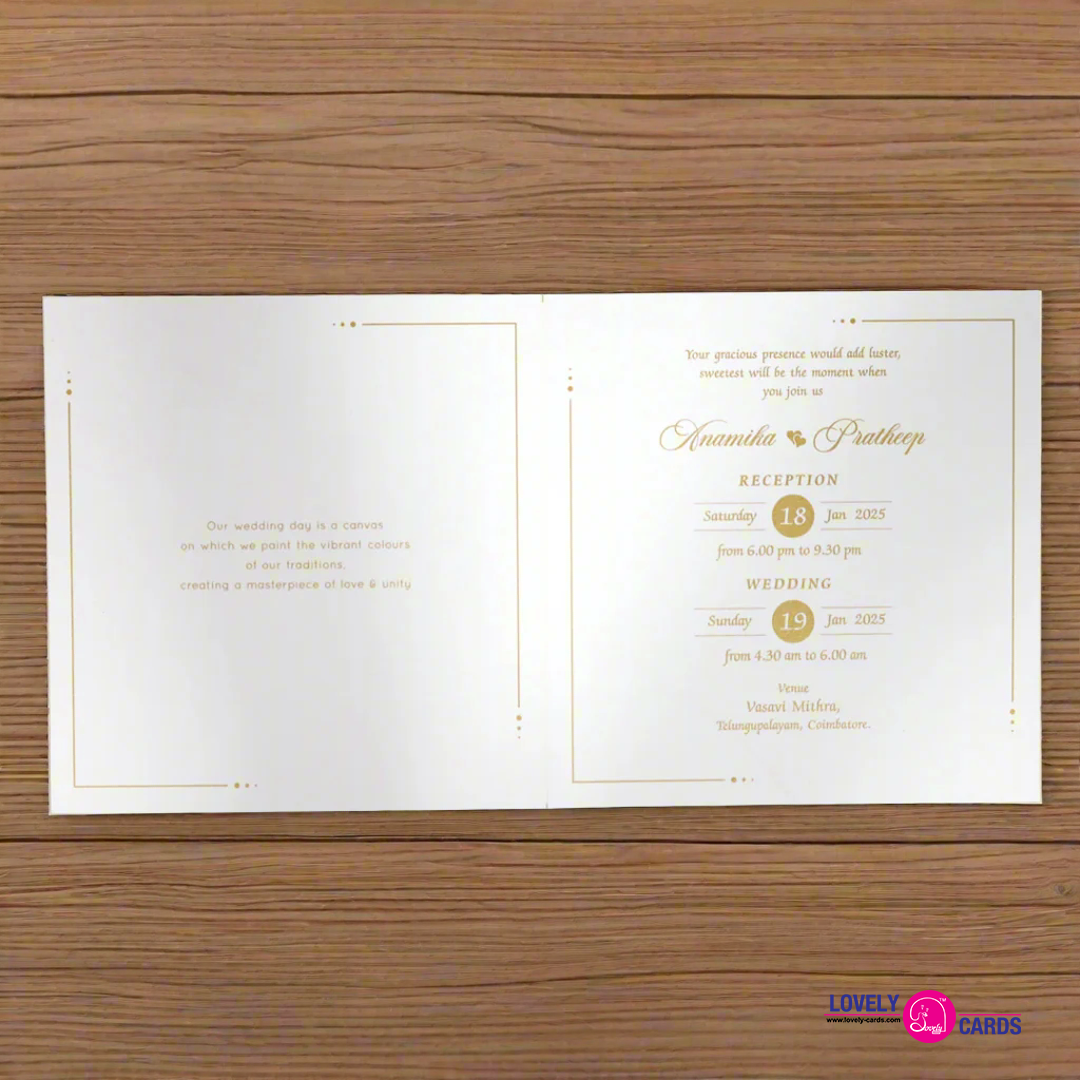 Personalized Wedding Invite-311 — view 2