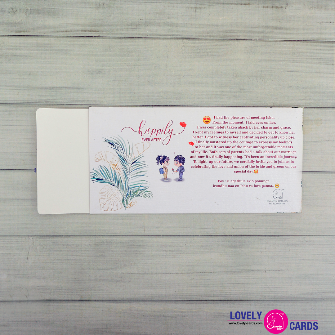 Personalized Wedding Invite-296 — view 3
