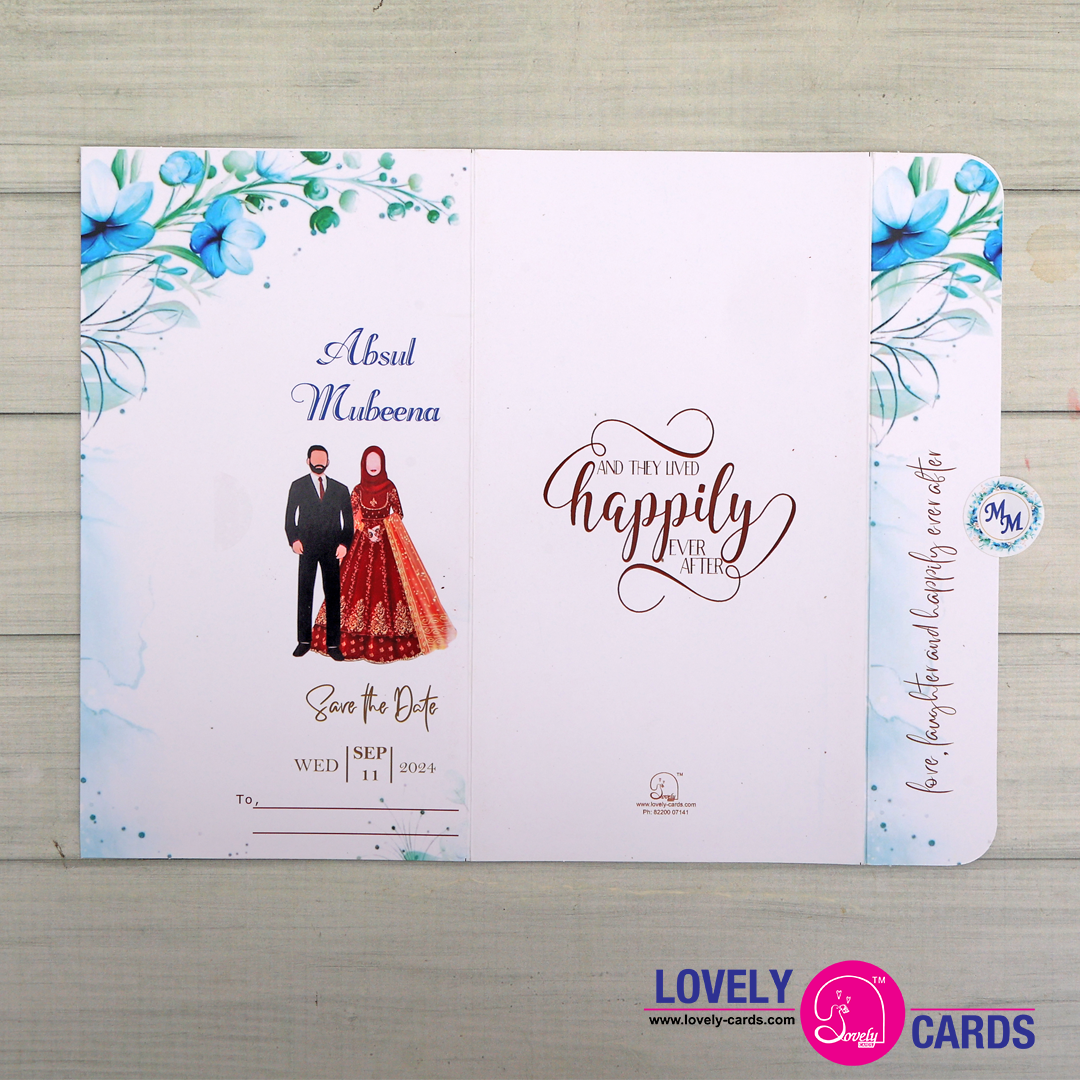 Personalized Wedding Invite-255 — view 3