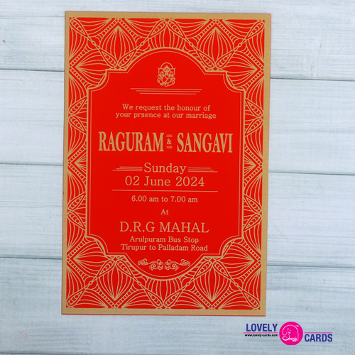 Personalized Wedding Invite-227 — view 2