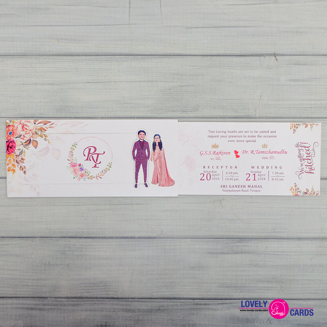 Personalized Wedding Invite-285 — view 2