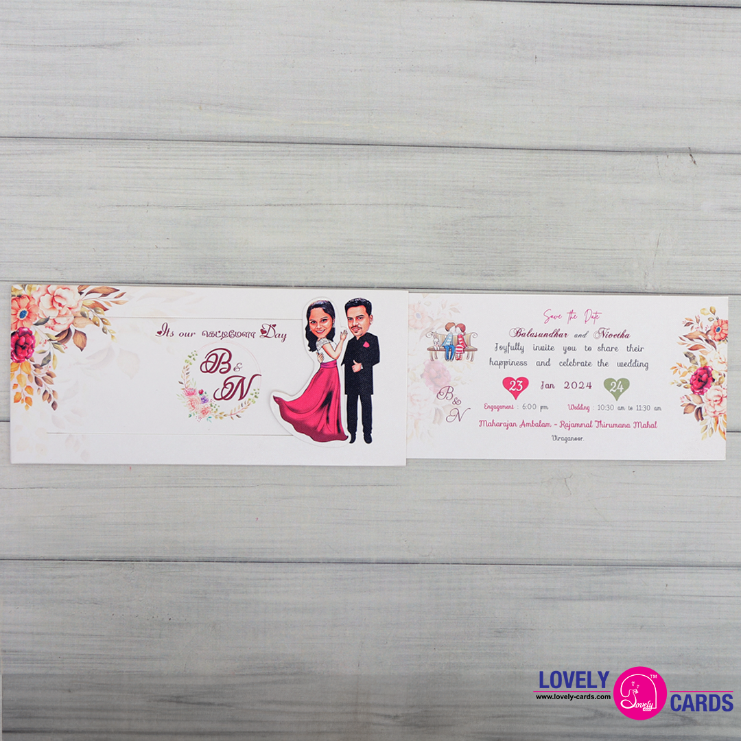 Personalized Wedding Invite-284 — view 2