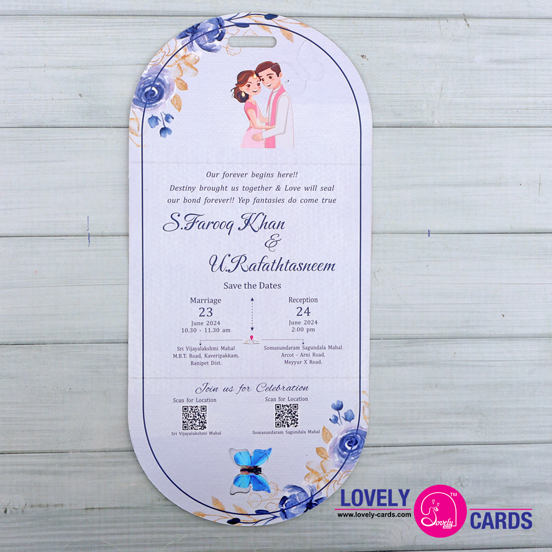 Personalized Wedding Invite-267 — view 2