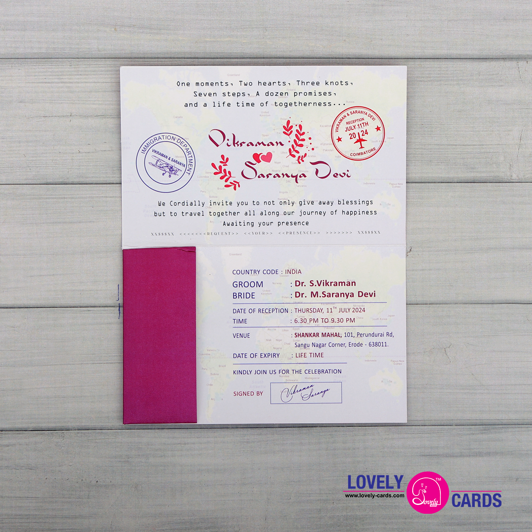 Personalized Wedding Invite-277 — view 2