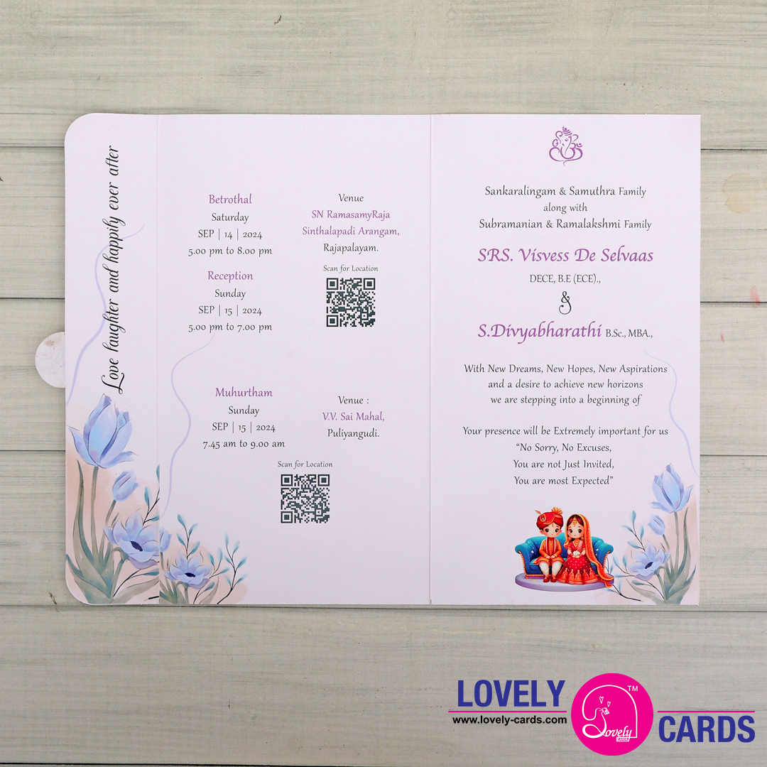 Personalized Wedding Invite-253 — view 3
