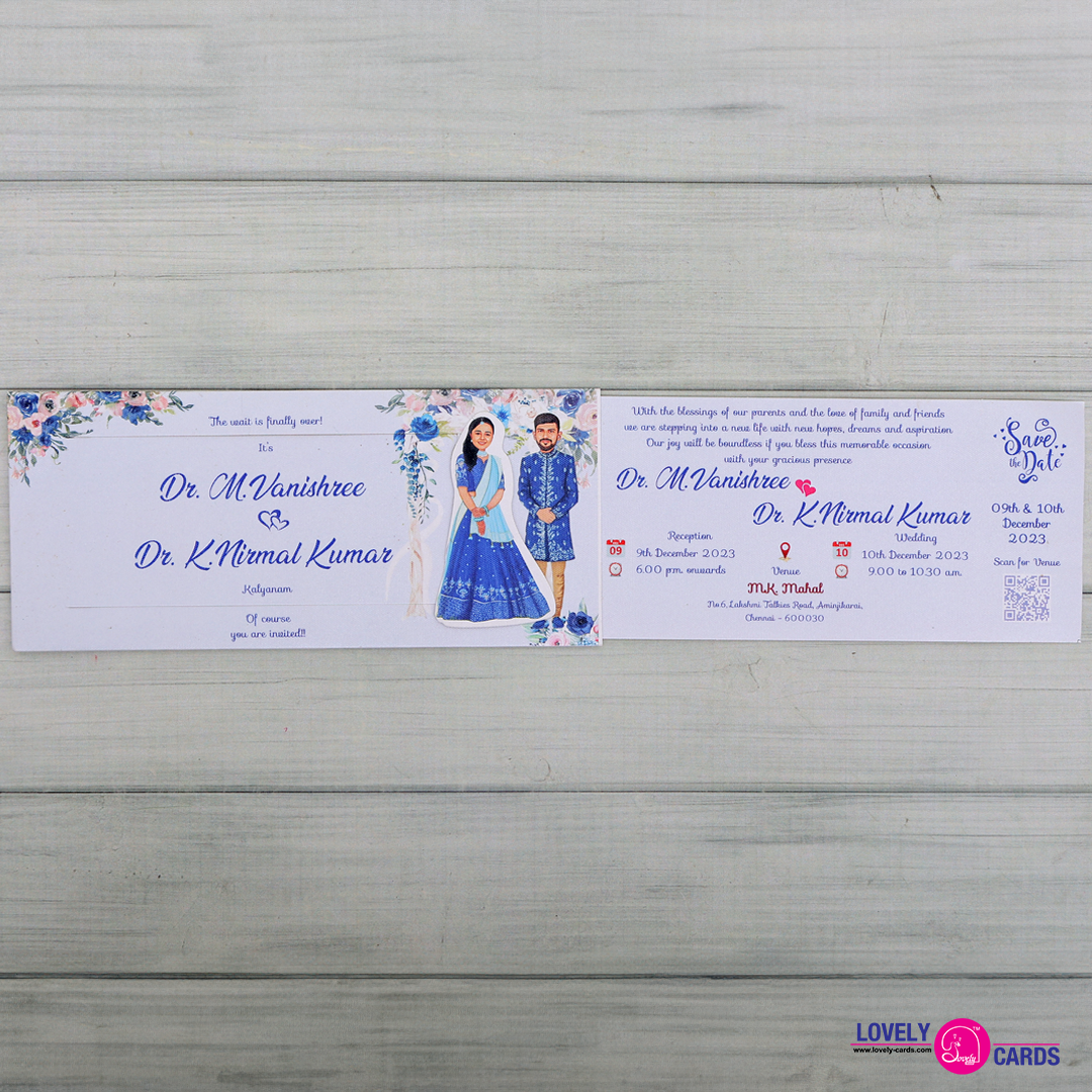 Personalized Wedding Invite-293 — view 2