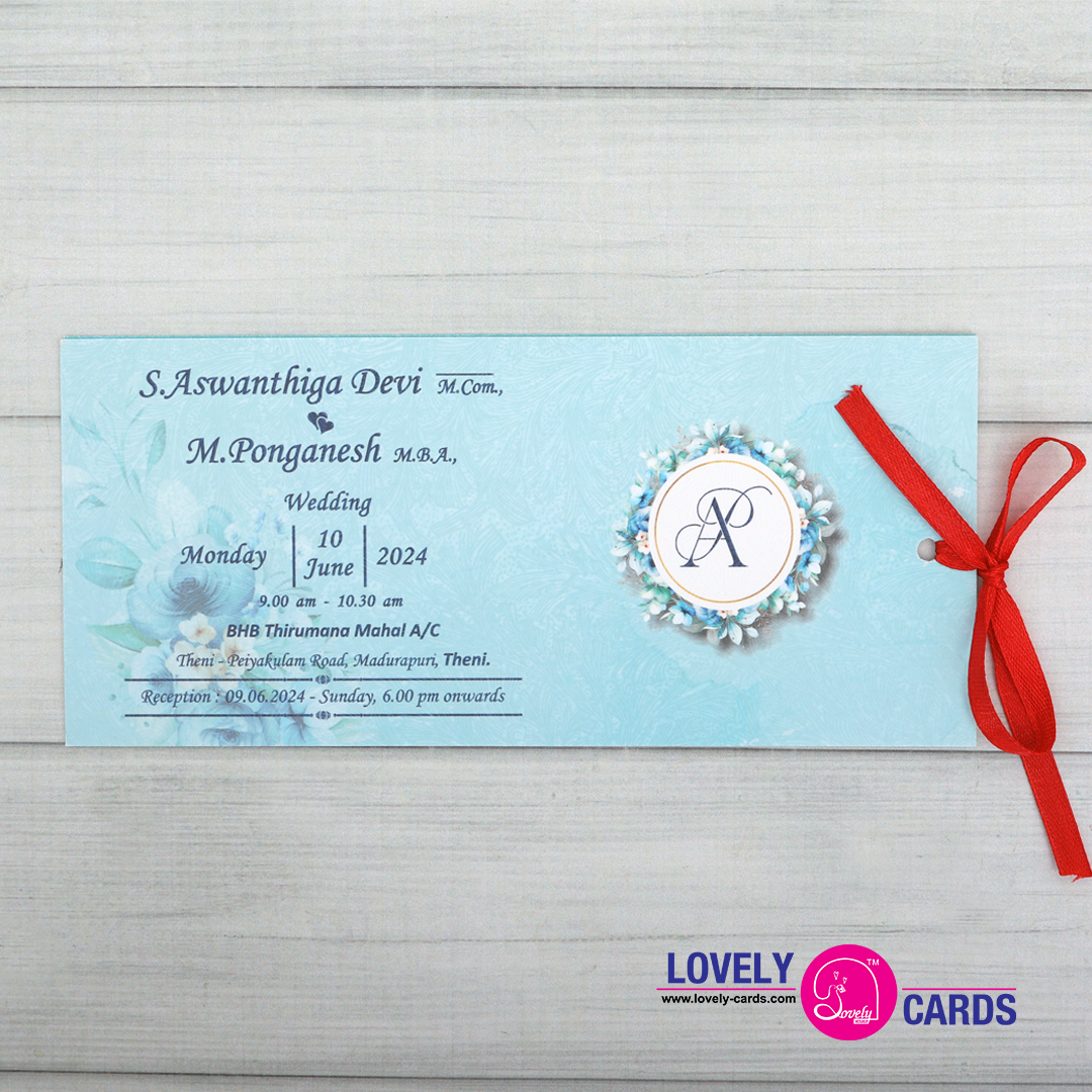 Personalized Wedding Invite-290 — view 2