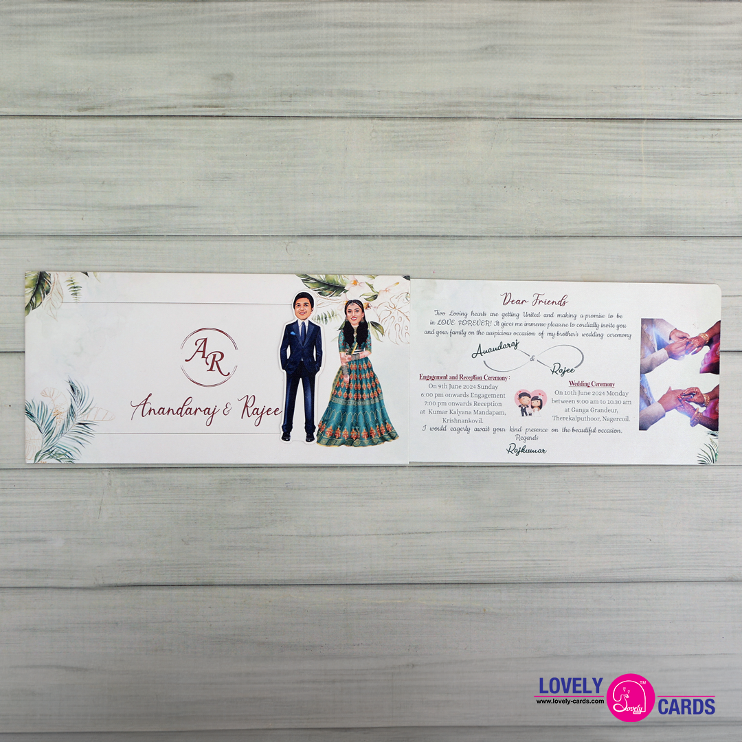Personalized Wedding Invite-294 — view 2