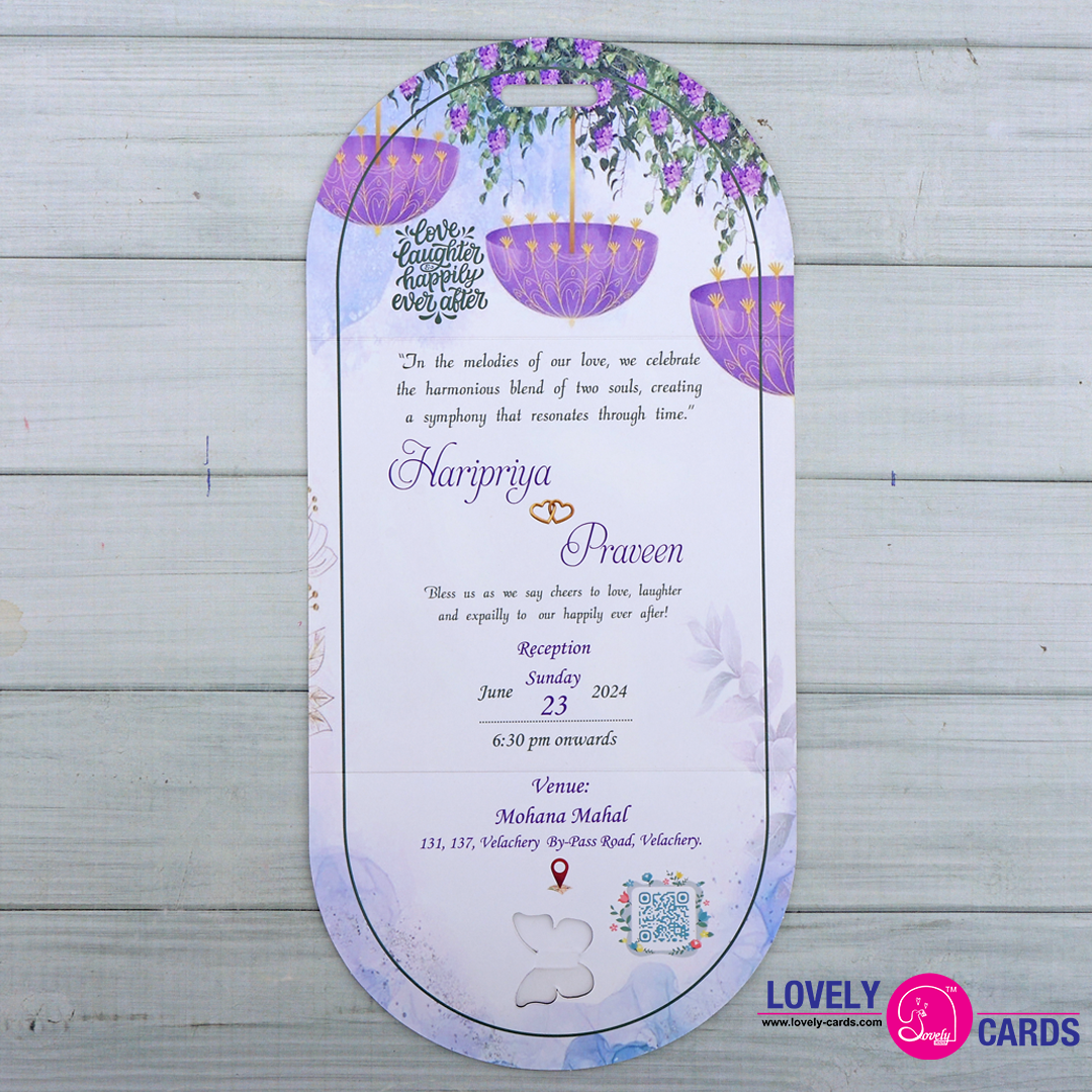 Personalized Wedding Invite-262 — view 2