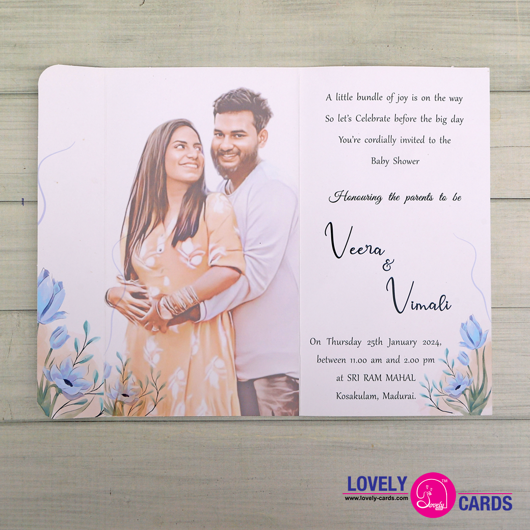 Personalized Baby Shower Invite-022 — view 2