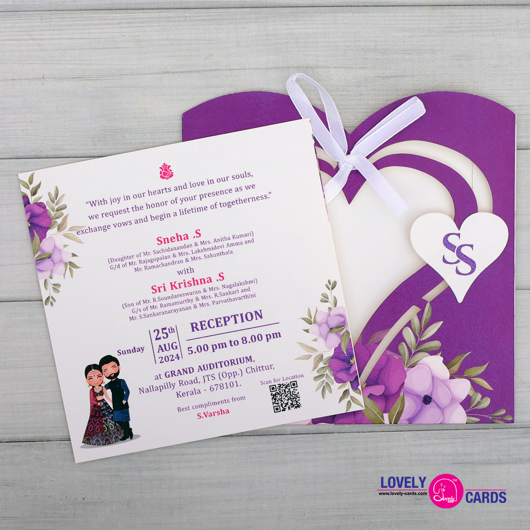 Personalized Wedding Invite-270 — view 2