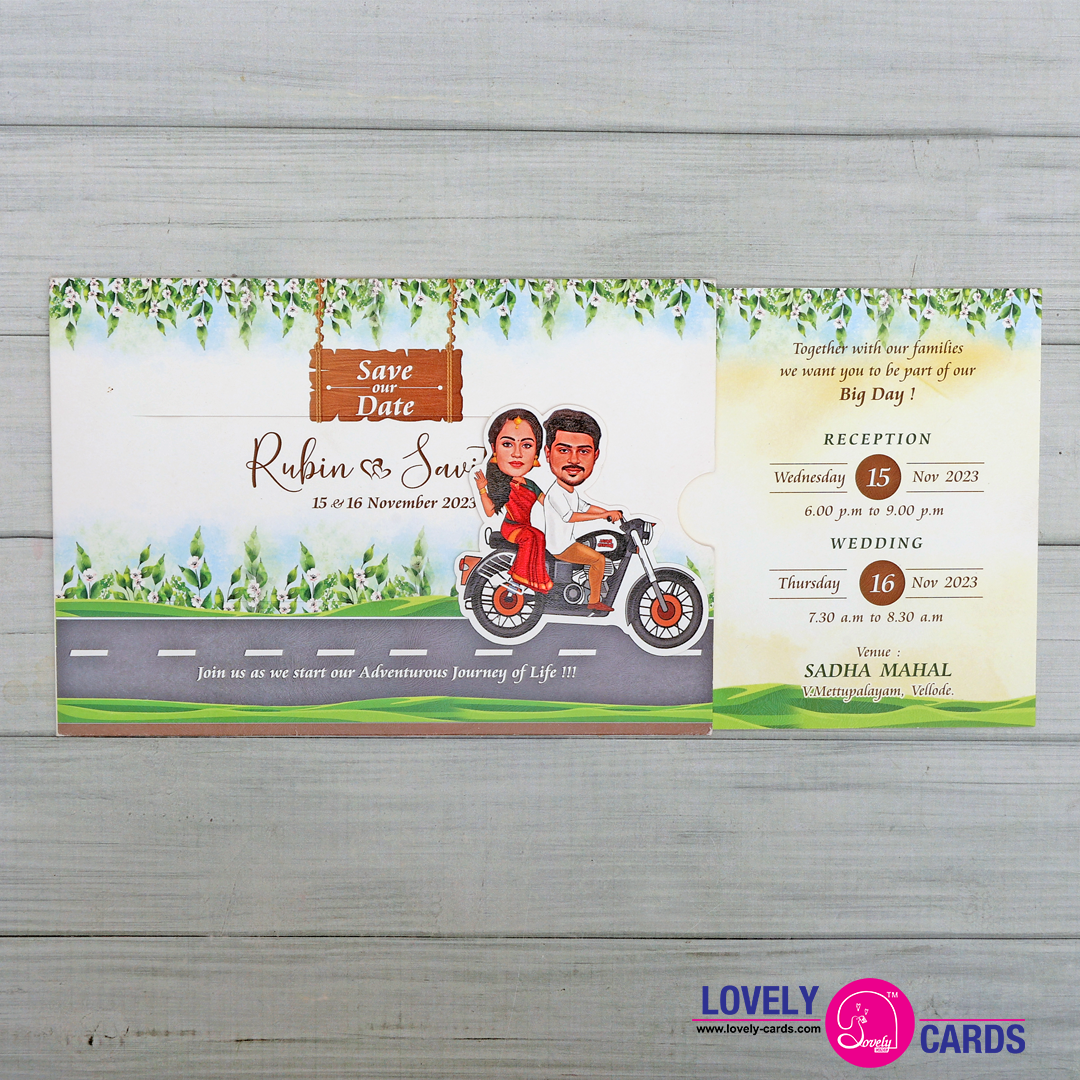 Personalized Wedding Invite-274 — view 2