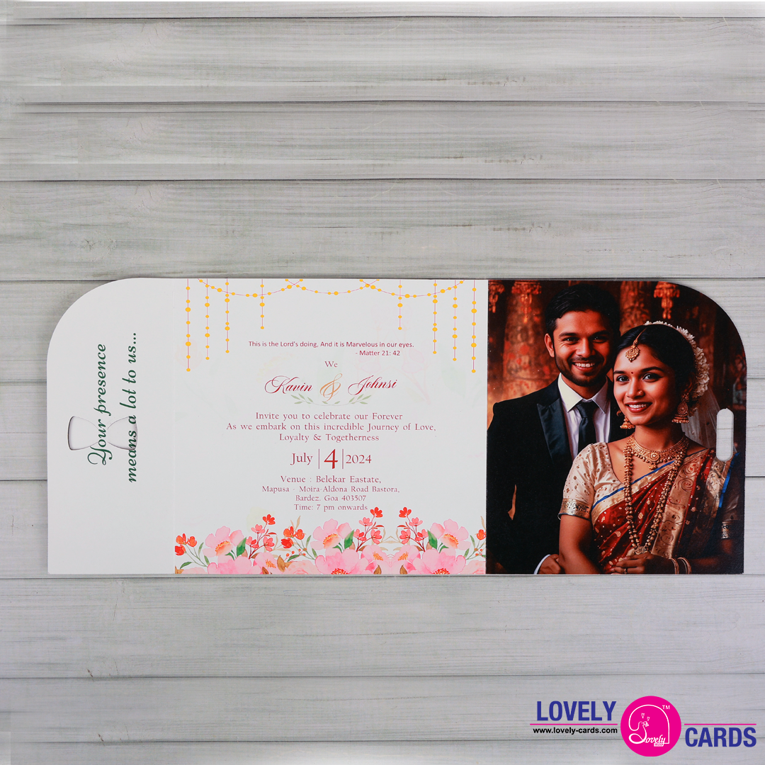 Personalized Wedding Invite-308 — view 2