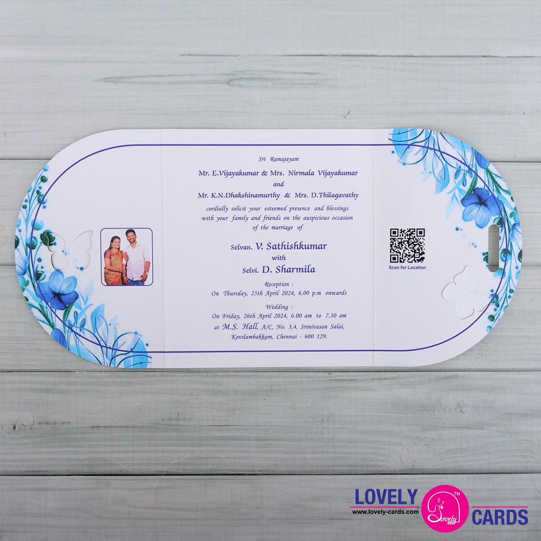 Personalized Wedding Invite-302 — view 2