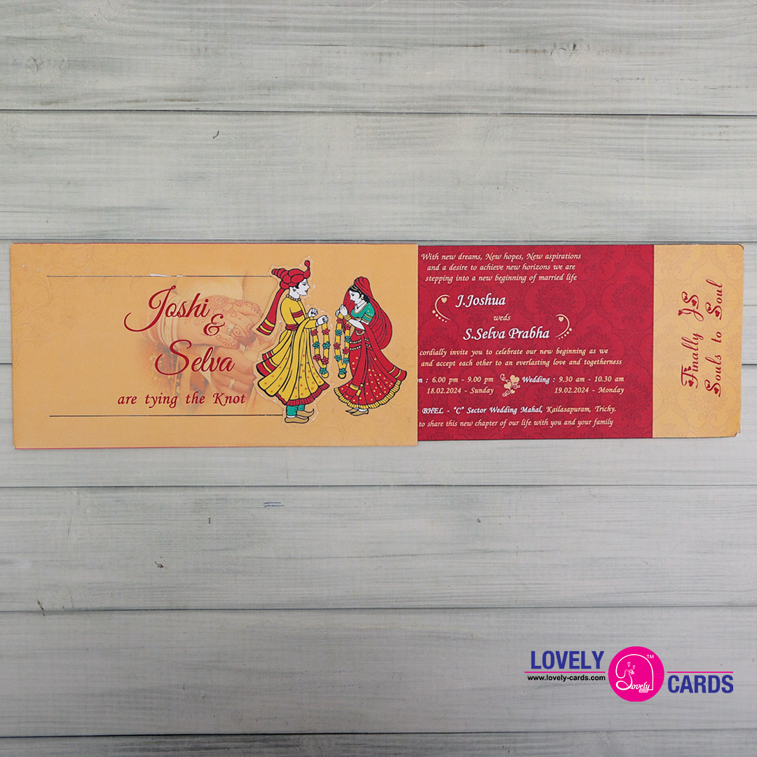 Personalized Wedding Invite-299 — view 2