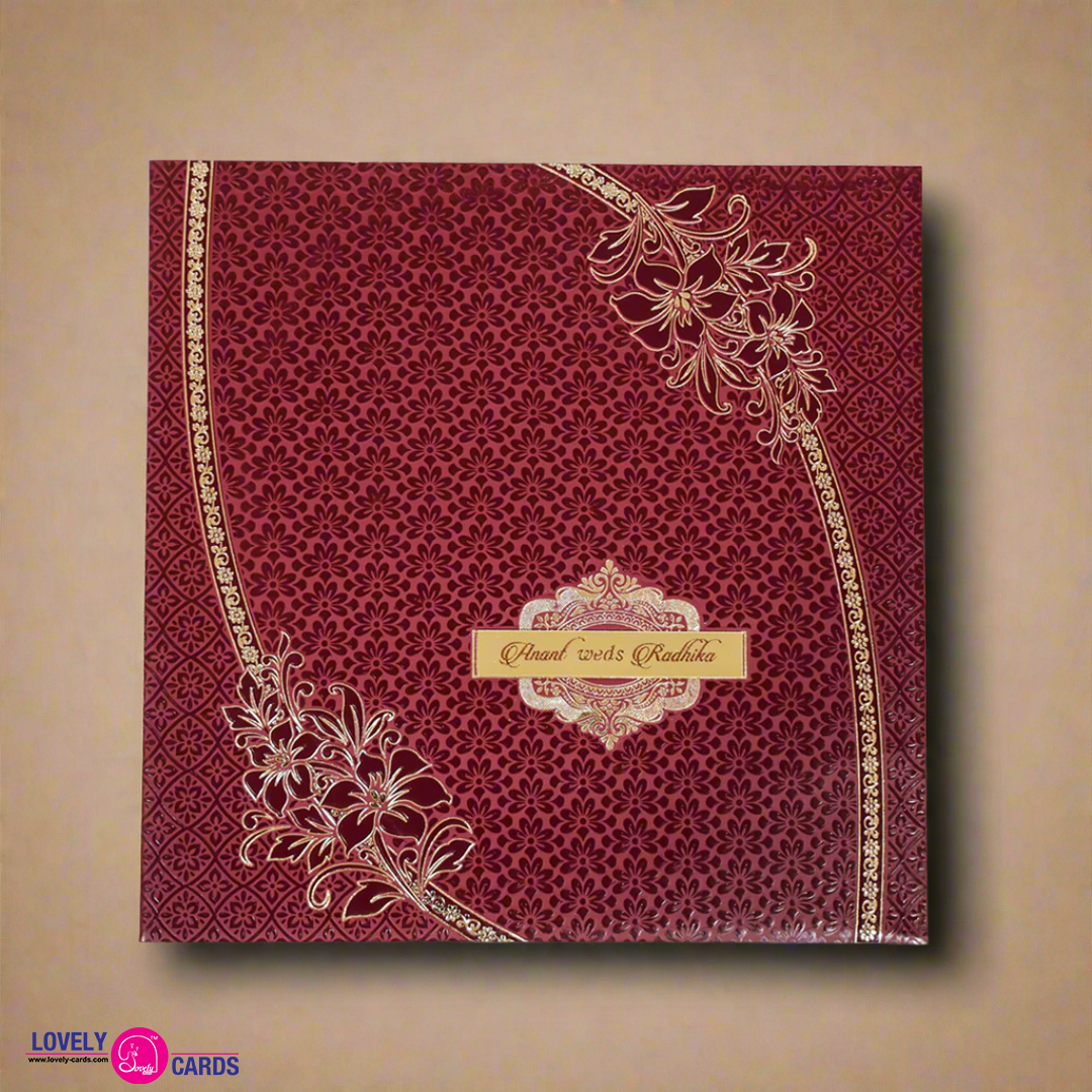 MILLIONE2509-MAROON – Lovely Cards